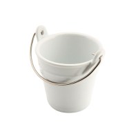 9cm Porcelain Bucket with Handle 